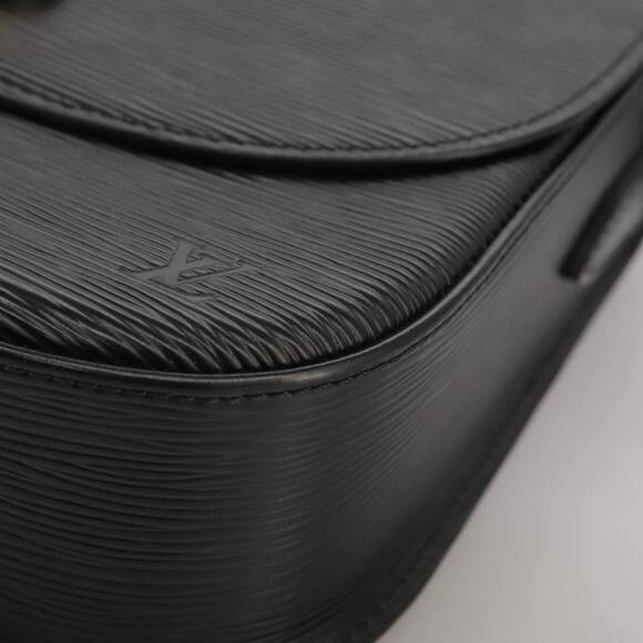 LOUIS VUITTON Epi Saint Cloud GM Shoulder Bag Black Noir M52192 - Picture 15 of 16